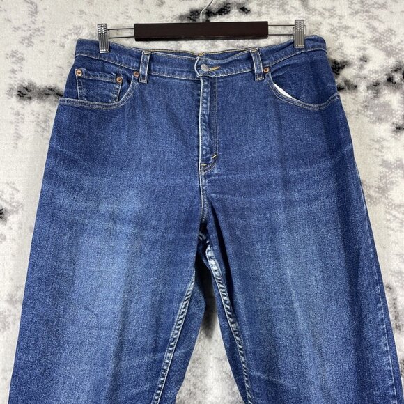 Levis 550‎ Tapered Leg Jeans Womens Size 12 Reg Relaxed Fit Vintage - Picture 3 of 13